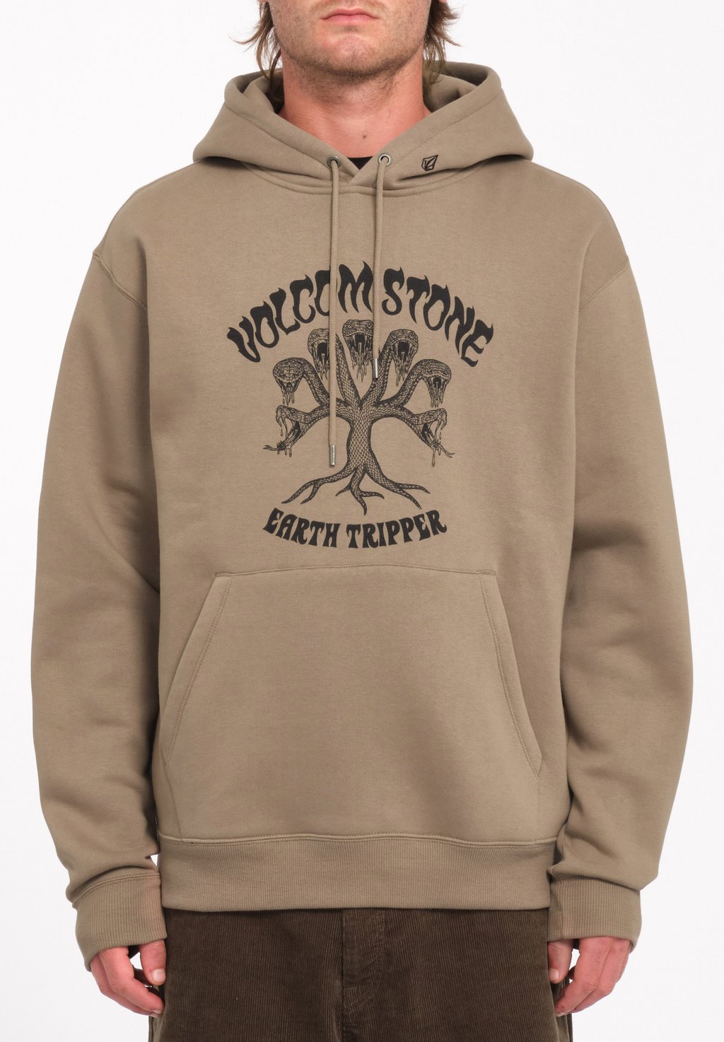 

Толстовка с капюшоном WATANITE PO Volcom, бежевый