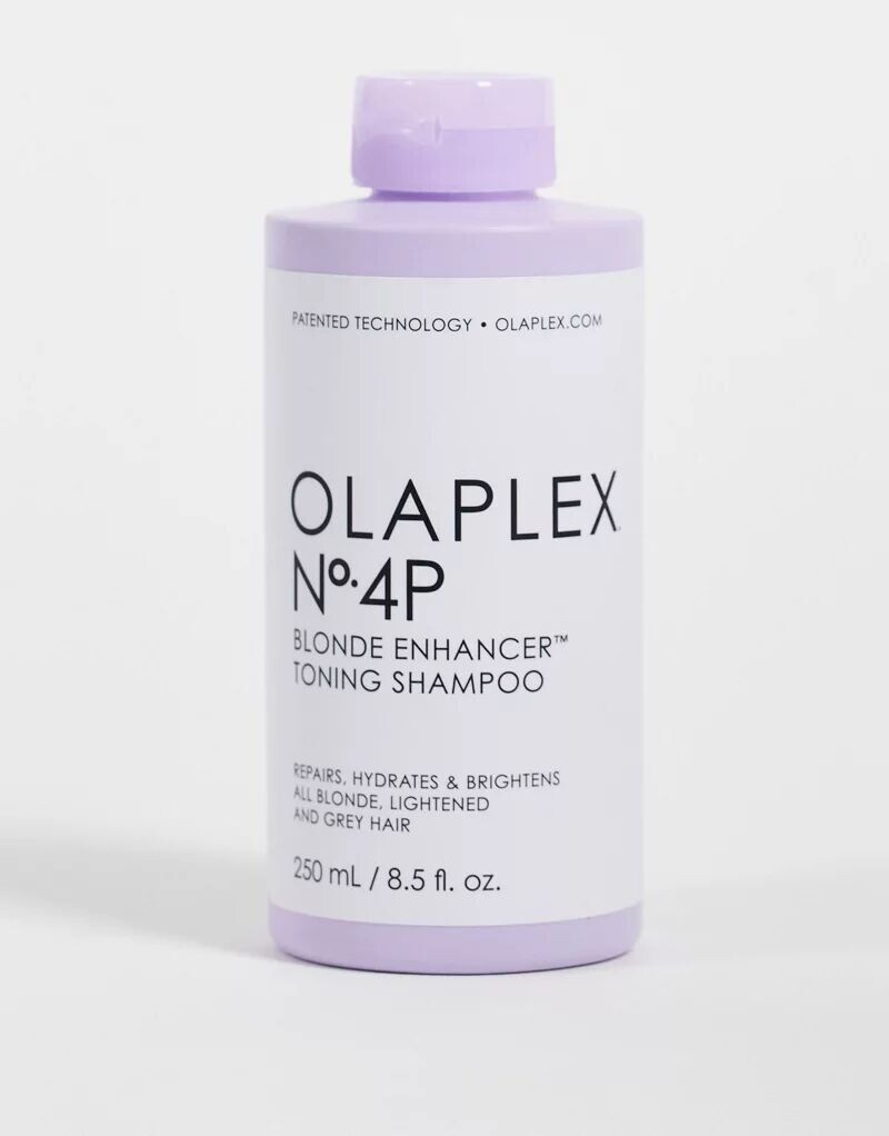 

Олаплекс Нет. 4P – Тонирующий шампунь Blonde Enhancer Toning Shampoo, 250 мл / 8,5 жидких унций OLAPLEX