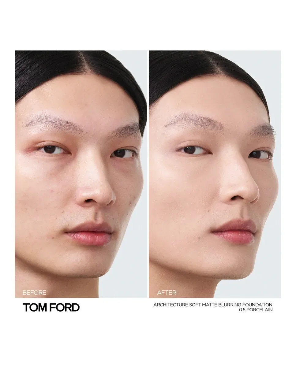 Тональная основа для макияжа Architecture Soft Mate Blurring Foundation 30 мл Tom Ford, 0.5 Porcelain ? — фото 3