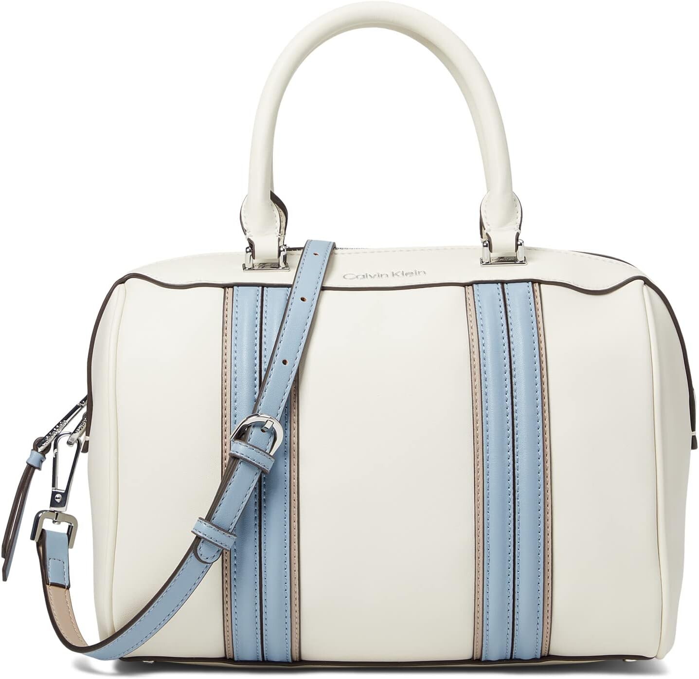 

Сумка Calvin Klein Blake Satchel, цвет White/Cloud Combo, Белый, Сумка Calvin Klein Blake Satchel, цвет White/Cloud Combo