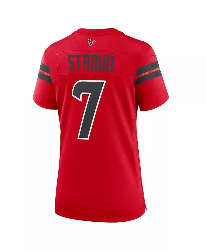 Женская запасная игровая майка CJ Stroud Houston Texans Nike, красный — фото 3
