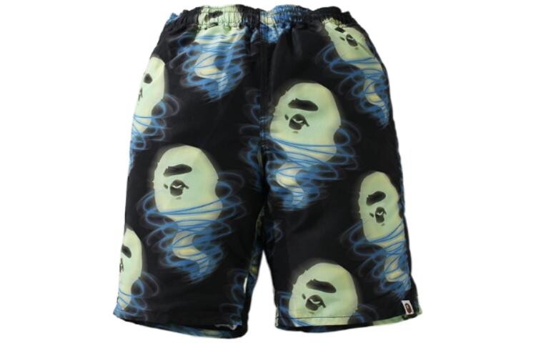 

Повседневные шорты для мужчин A Bathing Ape, фиолетовый