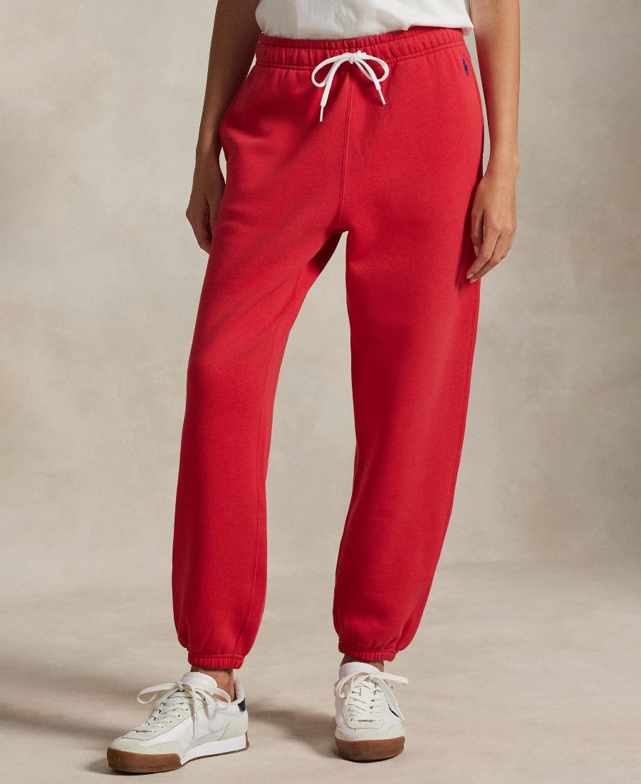 

Женские флисовые спортивные штаны на шнуровке Polo Ralph Lauren, Deep Orangey Red