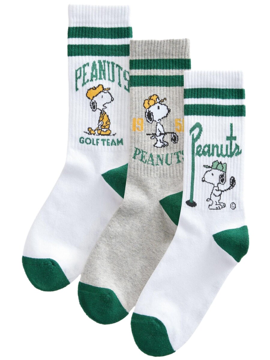 

Носки Next Snoopy, цвет mottled grey/White