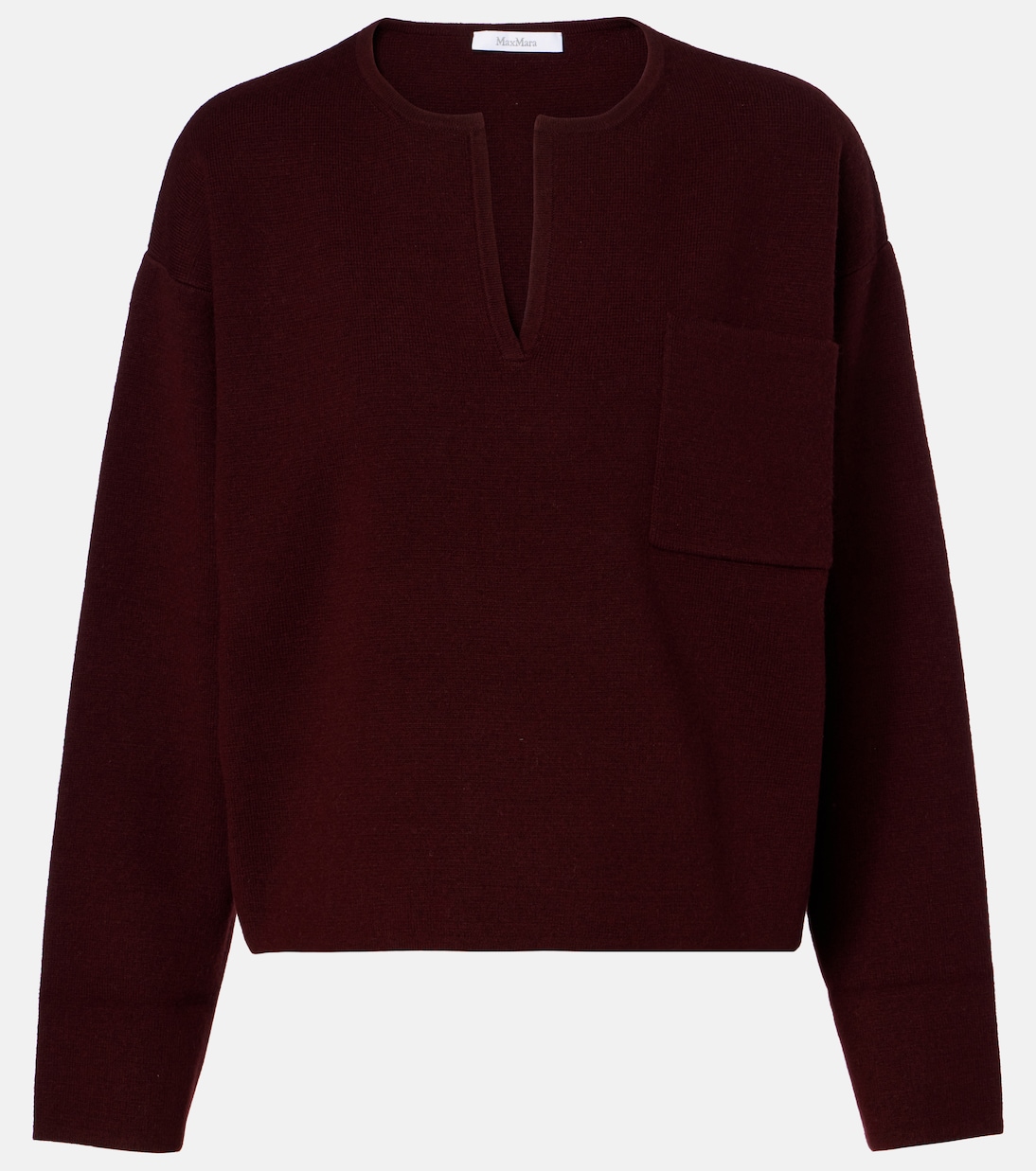 

Свитер из шерсти и кашемира Zibello Max Mara, Ciliegia