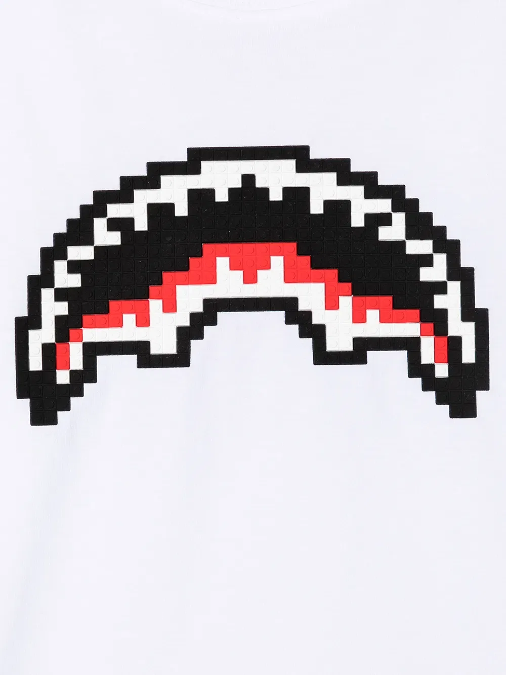 Футболка с графическим принтом Mostly Heard Rarely Seen 8-Bit, белый — фото 3