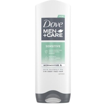 

Dove Men+Care 3в1 Гель для душа для чувствительной кожи 400 мл