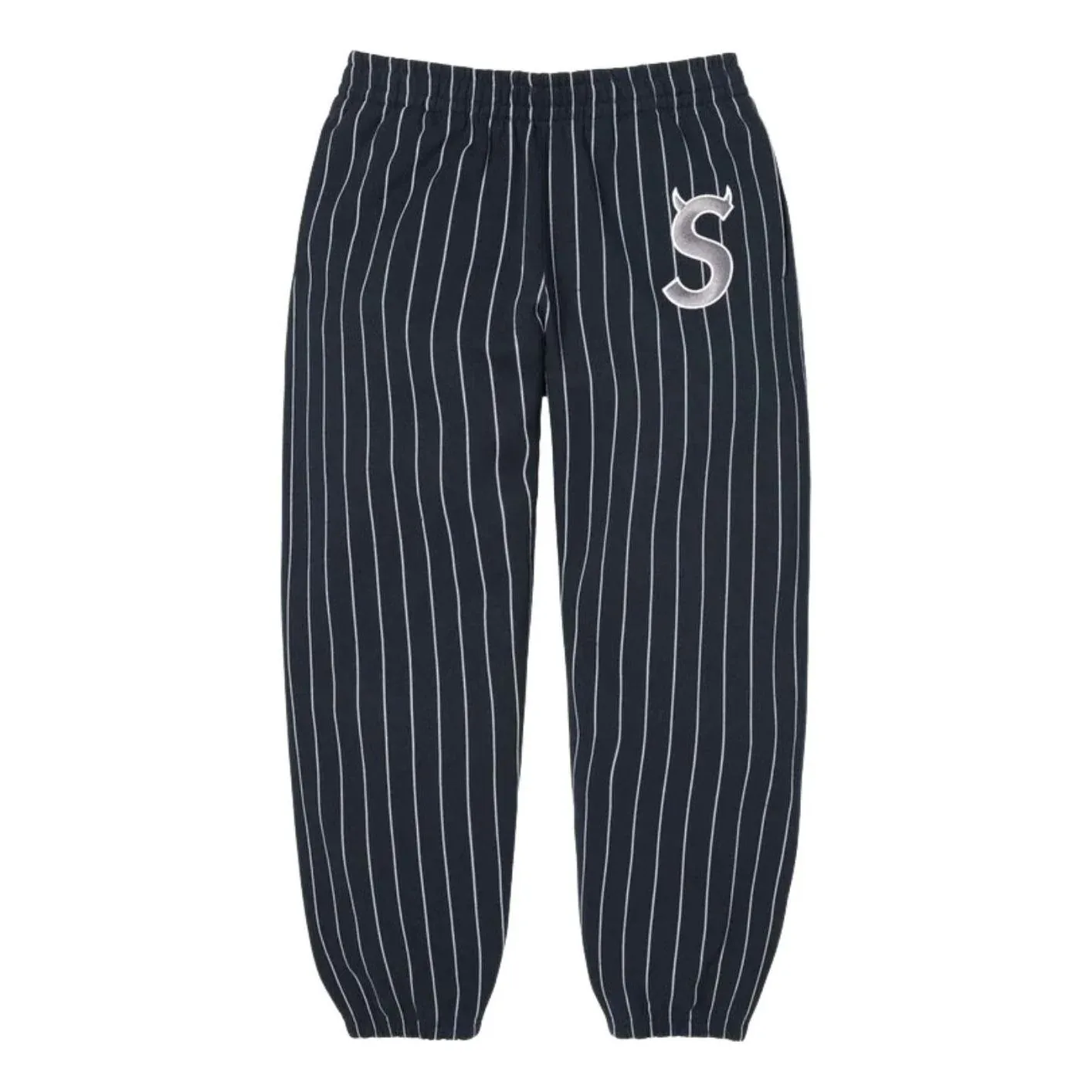 Спортивные штаны Supreme SS26 Devil S Logo 'Stripe', черный