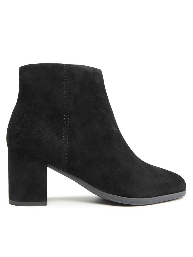 

Ботильоны на блочном каблуке Freva55 Zip Clarks, черный