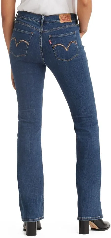 Levi's женские классические джинсы Bootcut, Lapis Wave Embroidery — фото 2