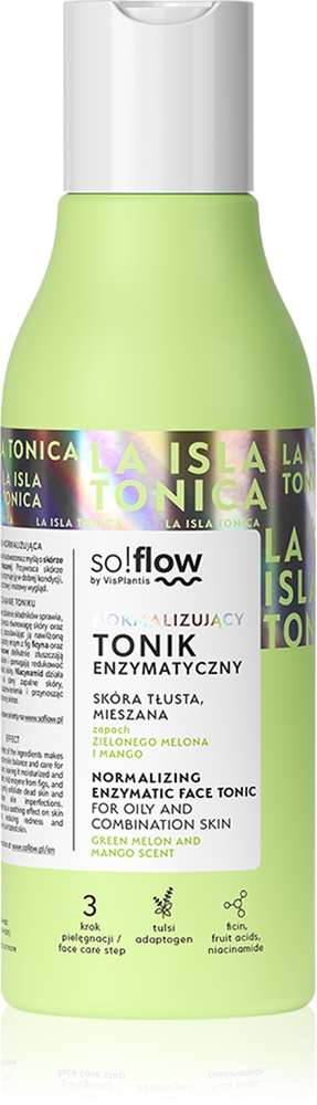 

Нормализующий тоник для лица, нормализующий тоник для балансировки секреции кожного сала So!Flow, 150 мл