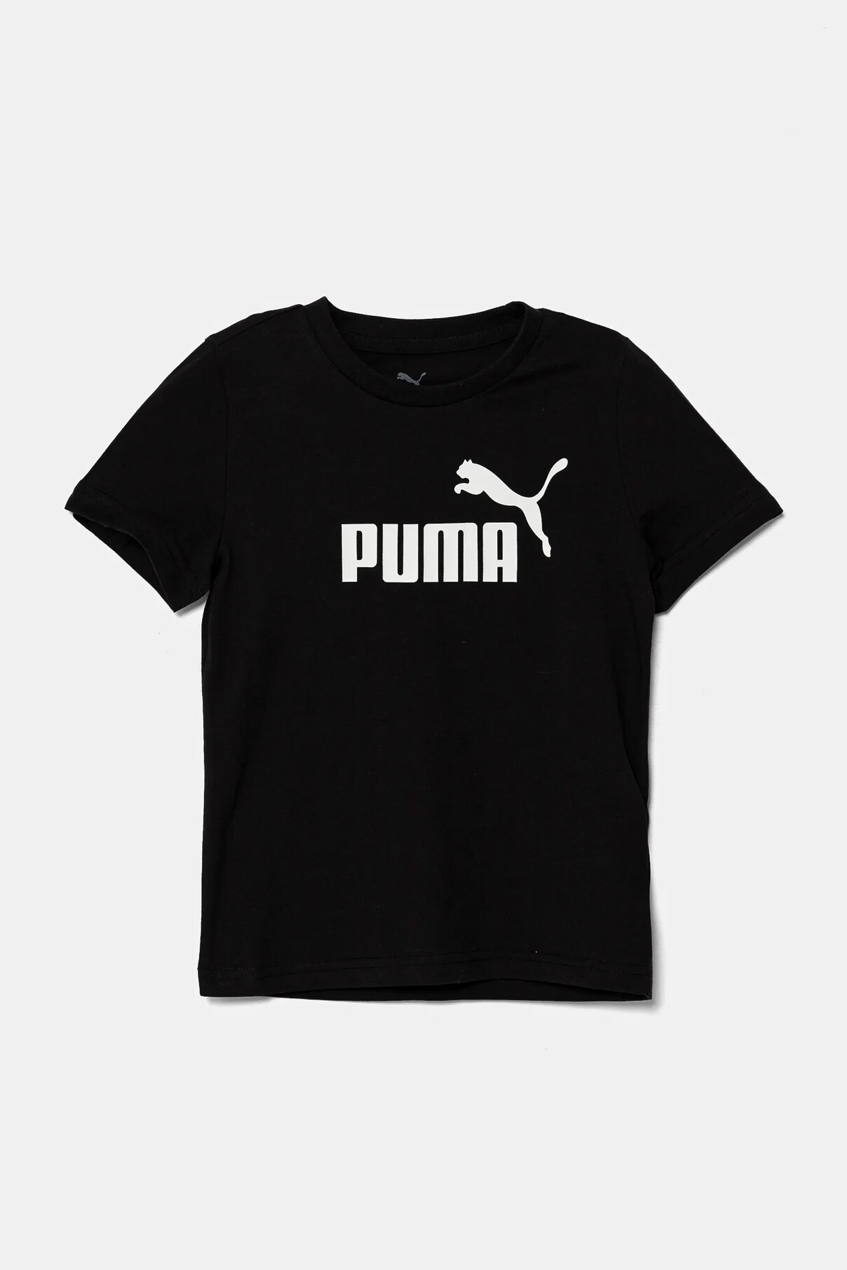 

Футболка детская из хлопка с логотипом ESS No. 1 Puma, черный