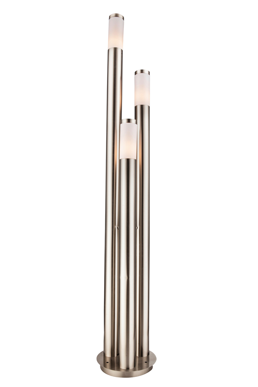 

Светодиодная наружная лампа Globo, 28x170 см, цвета нержавеющей стали