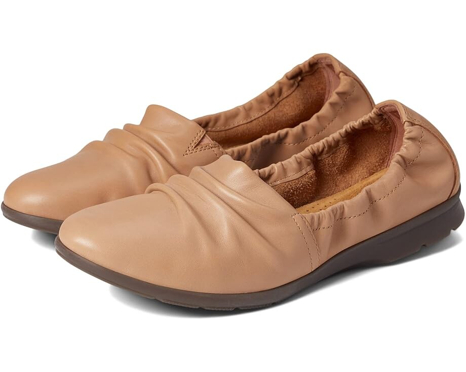 Балетки Clarks Jenette Ruby, цвет Praline Leather