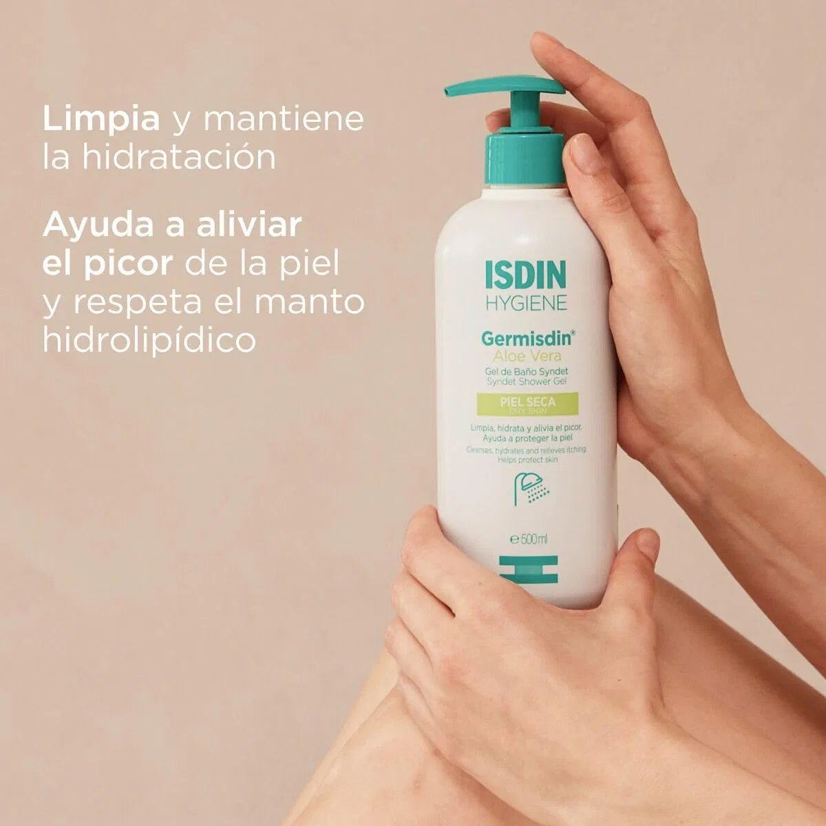 Гель для душа Germisdin Aloe Vera Sydnet от ISDIN Isdin — фото 3