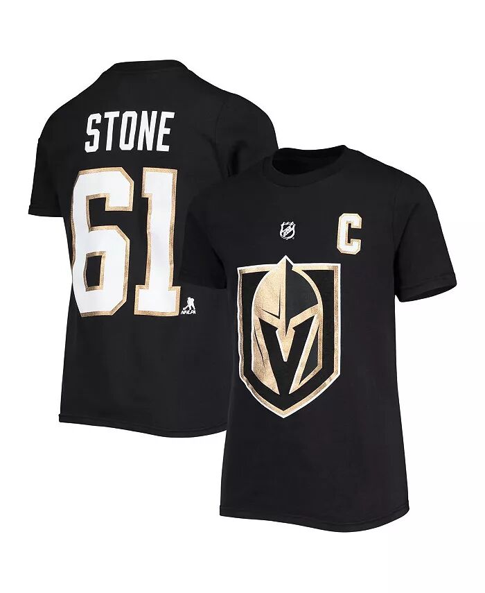 

Футболка с именем и номером игрока Big Boys Mark Stone Black Vegas Golden Knights Outerstuff