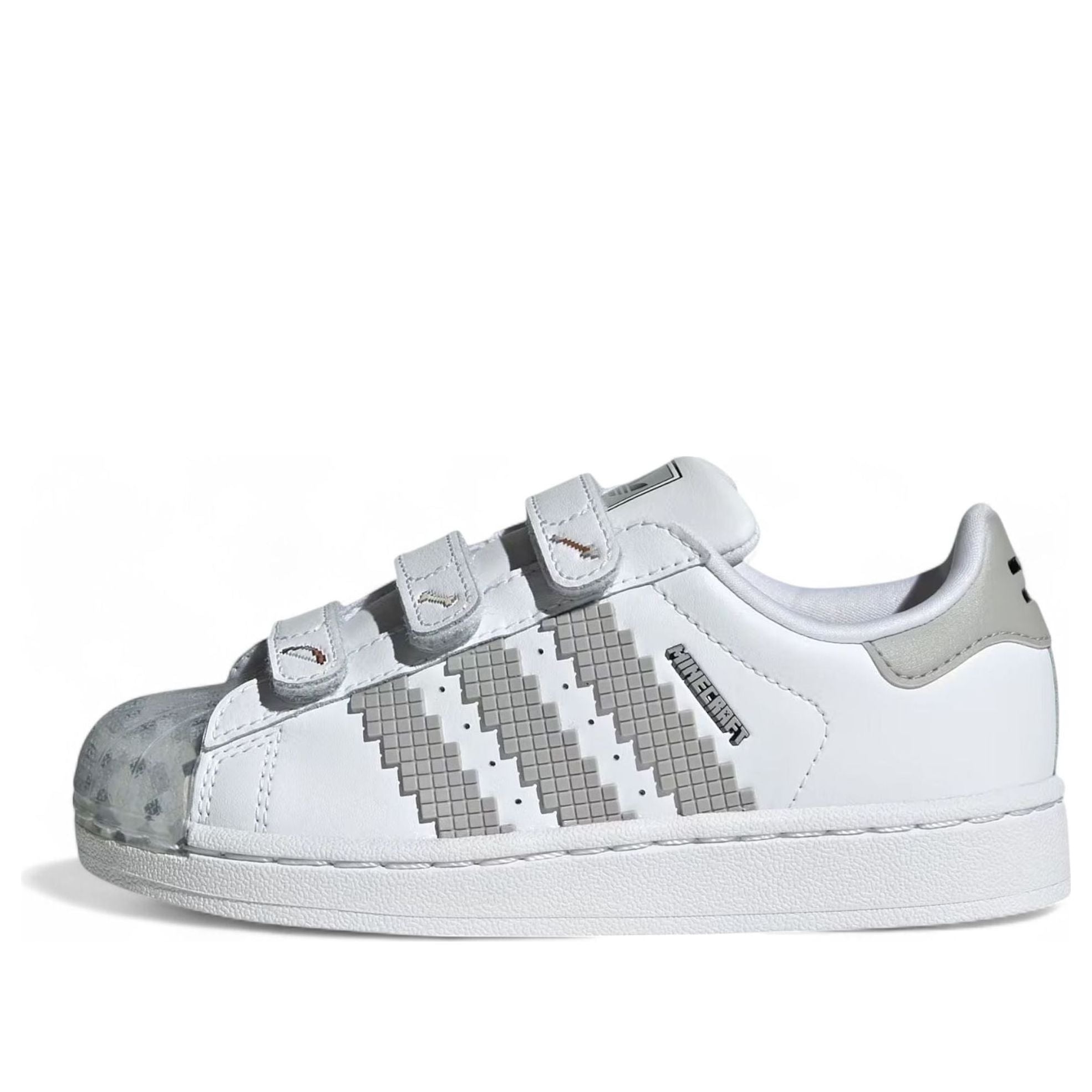 

(PS) Adidas x Minecraft Superstar II 'Cloud White Grey'