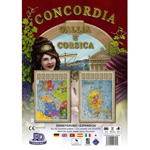 

Настольная игра Concordia: Gallia And Corsica Map Expansion PD-Verlag