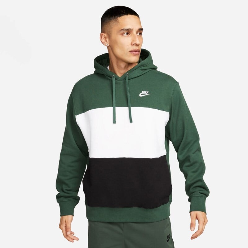 

Мужская клубная флисовая толстовка Nike, белый