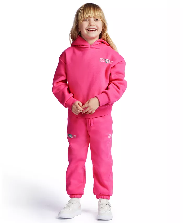 

Color Lab для мальчиков и девочек 2T-10 худи с длинными рукавами на манжете Color Lab By Crayola, розовый