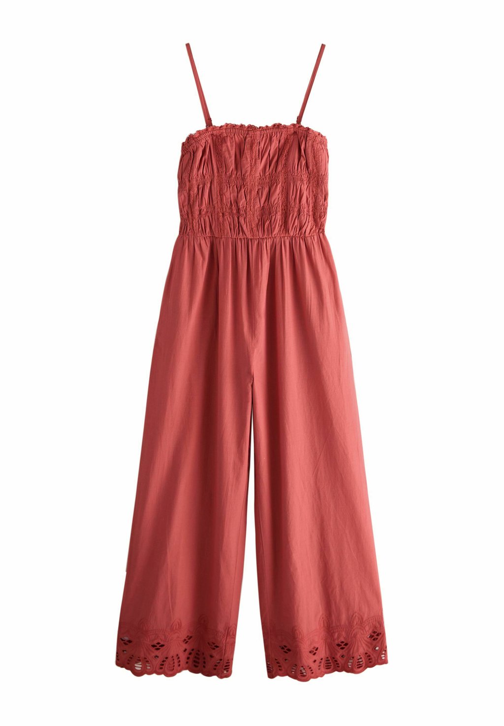 

Комбинезон SHIRRED WIDE LEG Next, коричневый