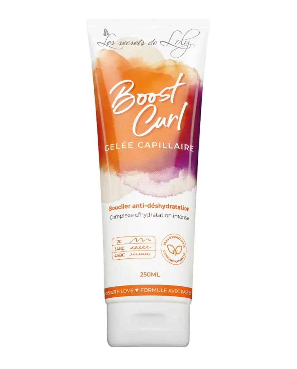 Гель для волос с эффектом определения Boost Curl 250 мл Les Secrets De Loly
