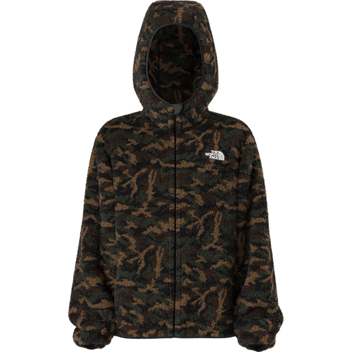 

Куртка с капюшоном на молнии Campshire — детская The North Face, черный