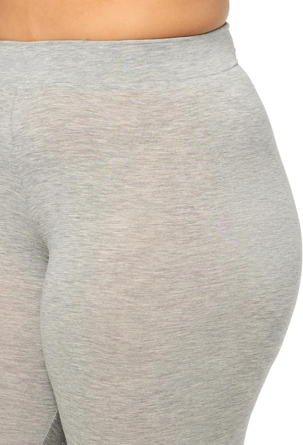 BOSS Женские Леггинсы из Мягкого Джерси, Medium Grey — фото 3