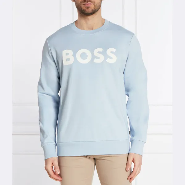 

Толстовка Soleri 02 стандартного кроя Boss, синий
