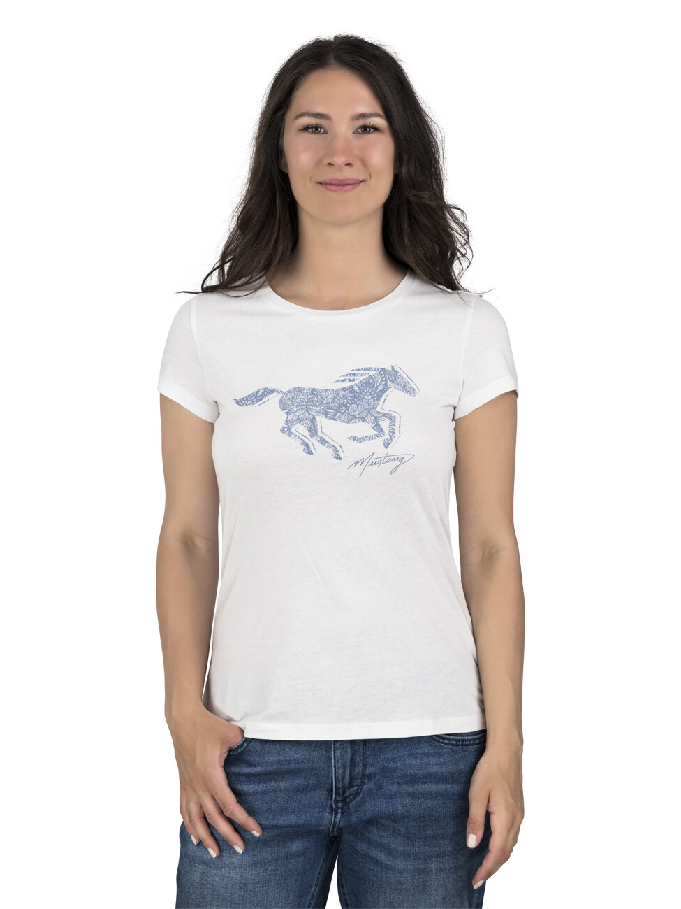 

Футболка Mustang Alexia C Logo, белый