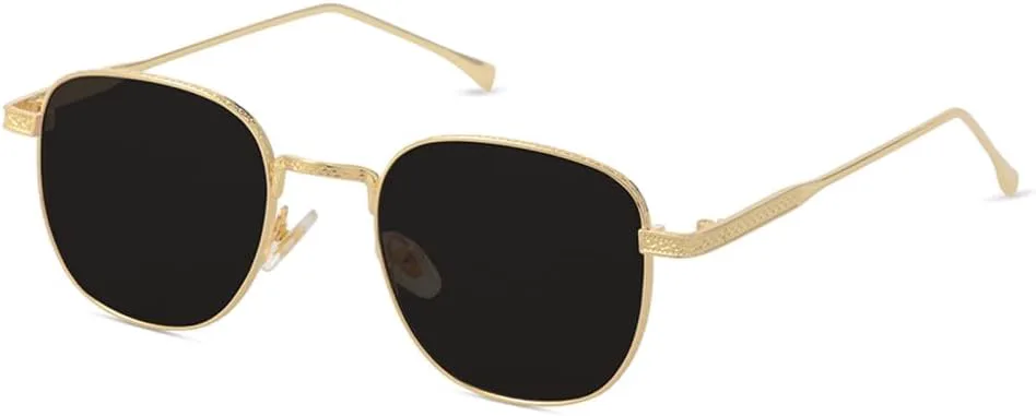 

Ретро металлические солнцезащитные очки для женщин и мужчин, солнцезащитные очки для вождения, градиентные, женские и мужские, UV400 LANGSER, C1 Gold Grey