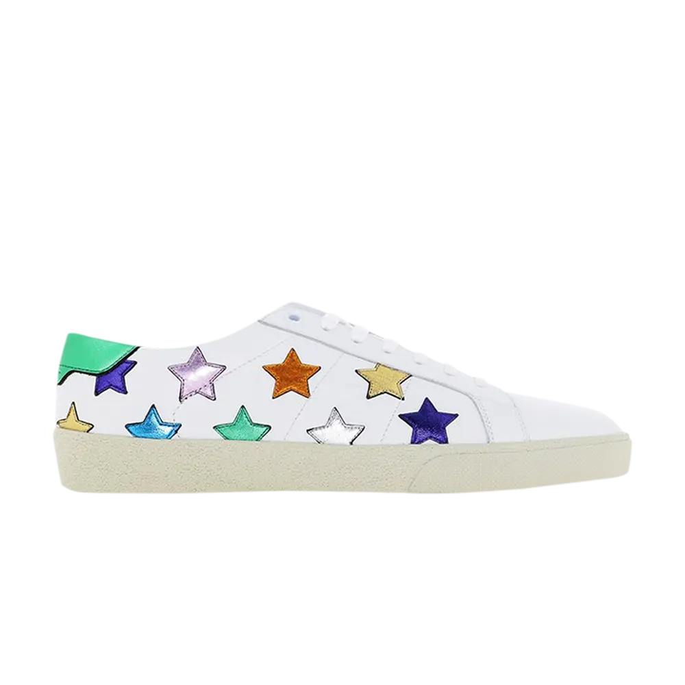 Низкие кроссовки Saint Laurent Court Classic SL-06 Metallic California Low, мультиколор