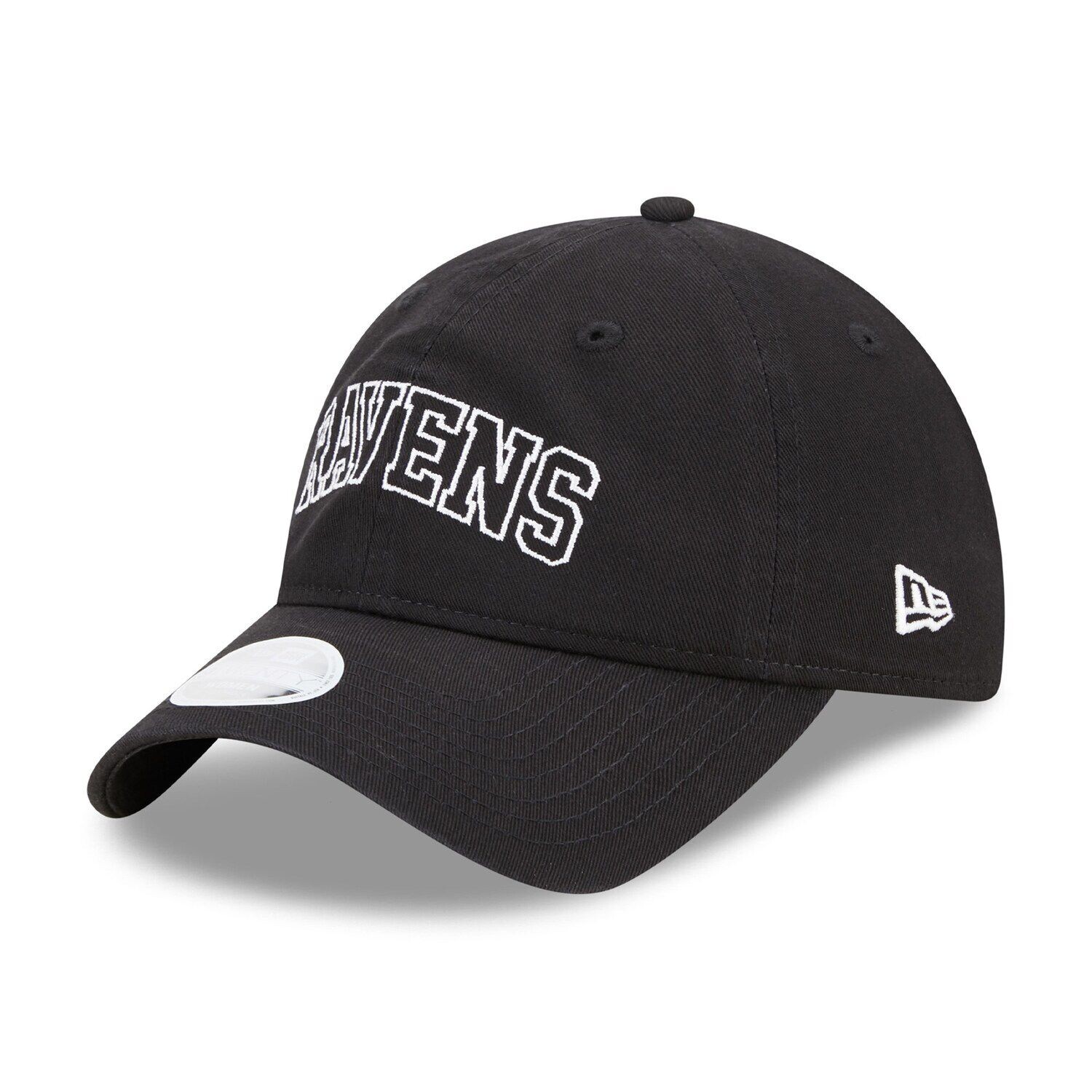 

Женская регулируемая кепка New Era Black Baltimore Ravens Collegiate 9TWENTY New Era