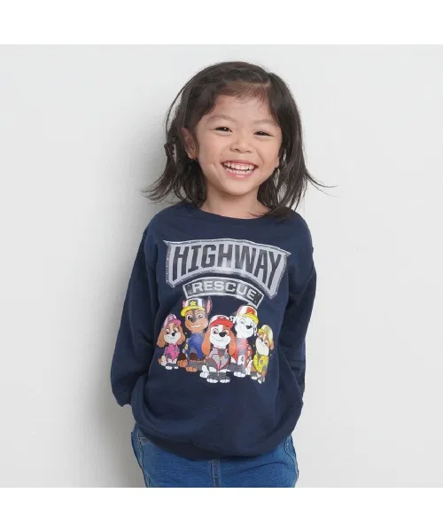 Толстовка Paw Patrol MOTO READY, 95-120 см, тёмно-синяя