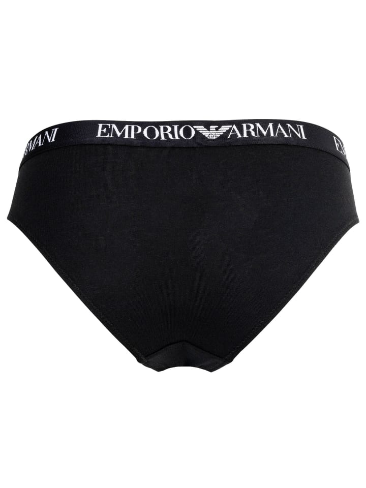 Emporio Armani Трусы, 2 штуки в упаковке, черные — фото 3