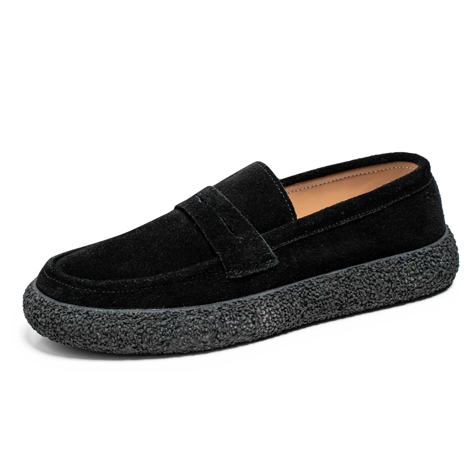 

KUPE Мужские повседневные кроссовки Low Top черные, цвет Black
