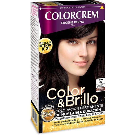 

N.57 Шоколадно-коричневый темный шоколад Colorcrem