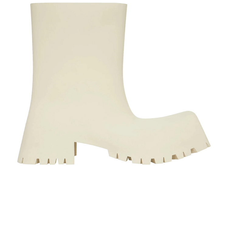 

Ботинки Balenciaga Trooper Rubber Boot 'White', белый