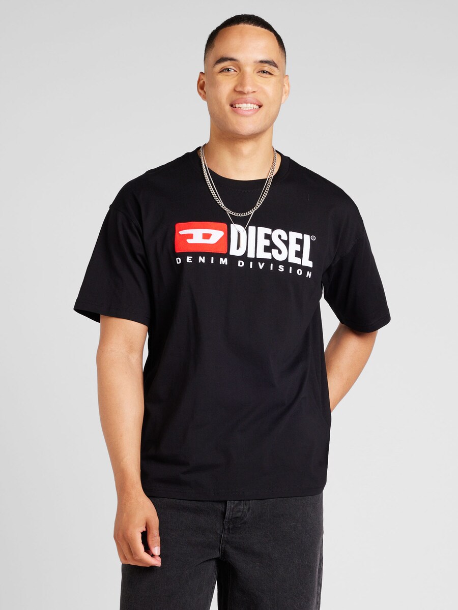 Классическая футболка DIESEL Shirt T-Boxt-Div, черный — фото 2