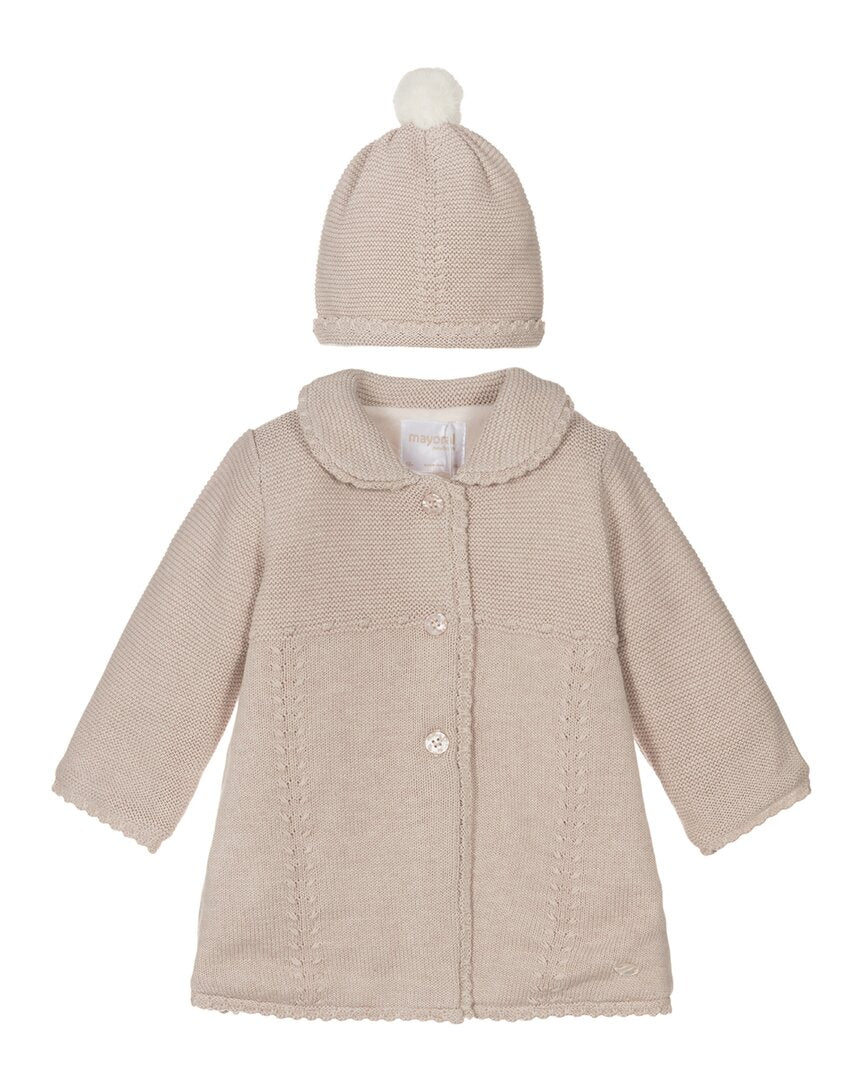 

Mayoral Воротник Пальто Берет, бежевый