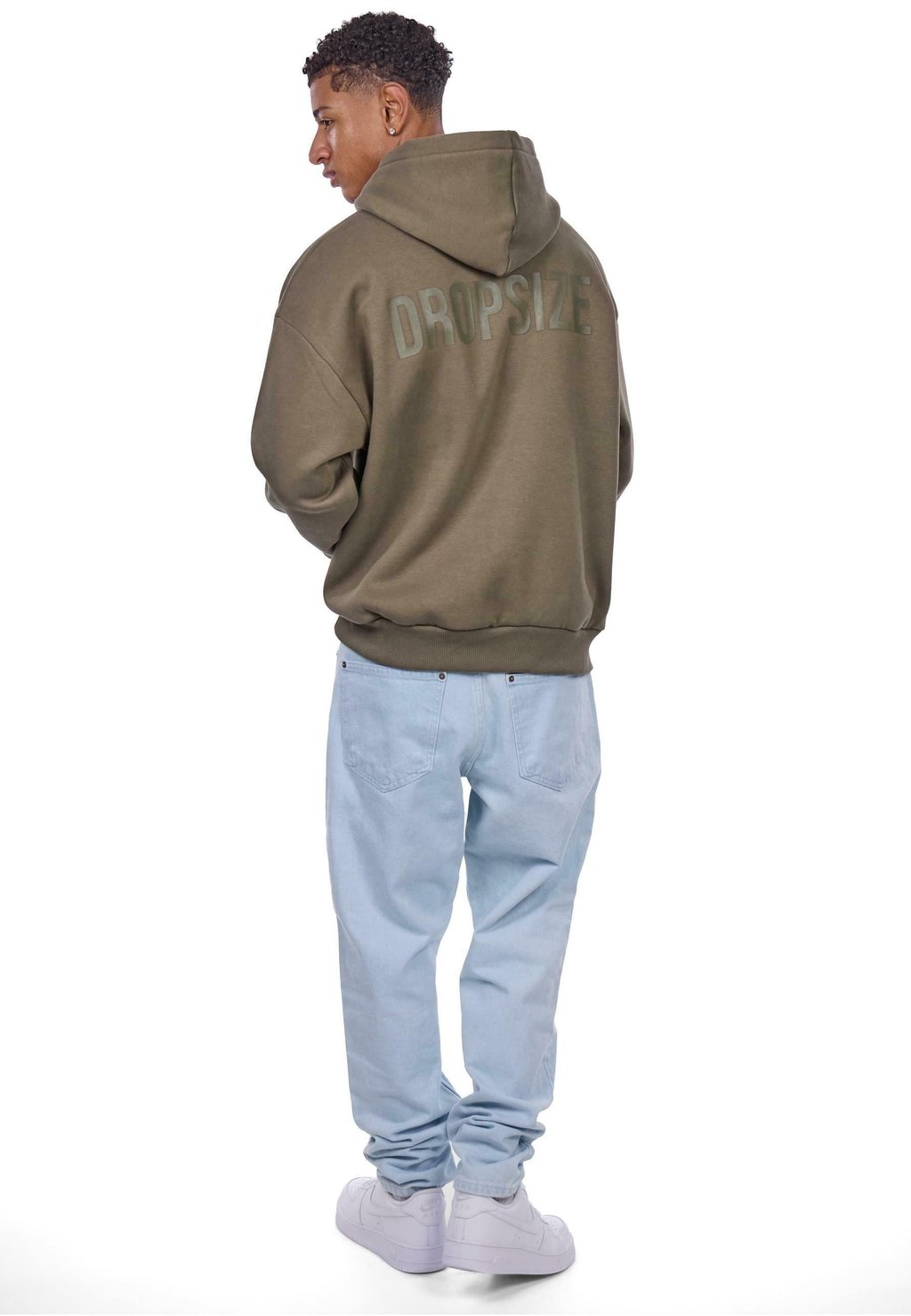 

Толстовка с капюшоном HEAVY OVERSIZE Dropsize, оливковый