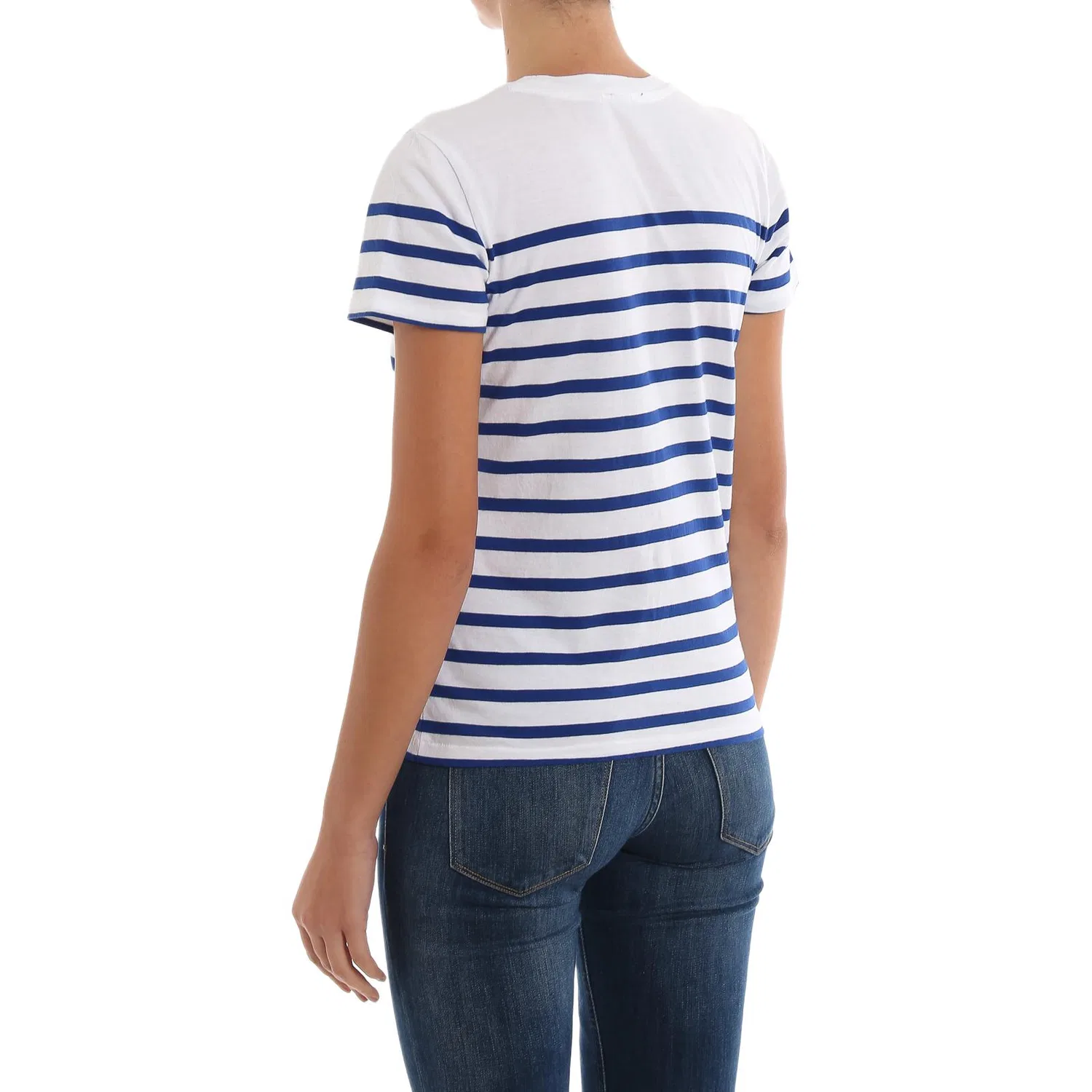 Футболка женская Polo Ralph Lauren Blue White — фото 4