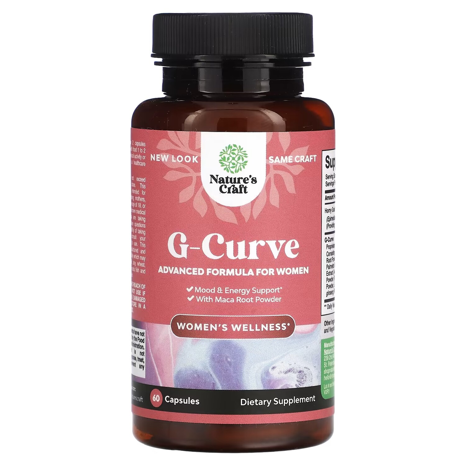 

Добавка Nature's Craft G-Curve женское здоровье, 60 капсул
