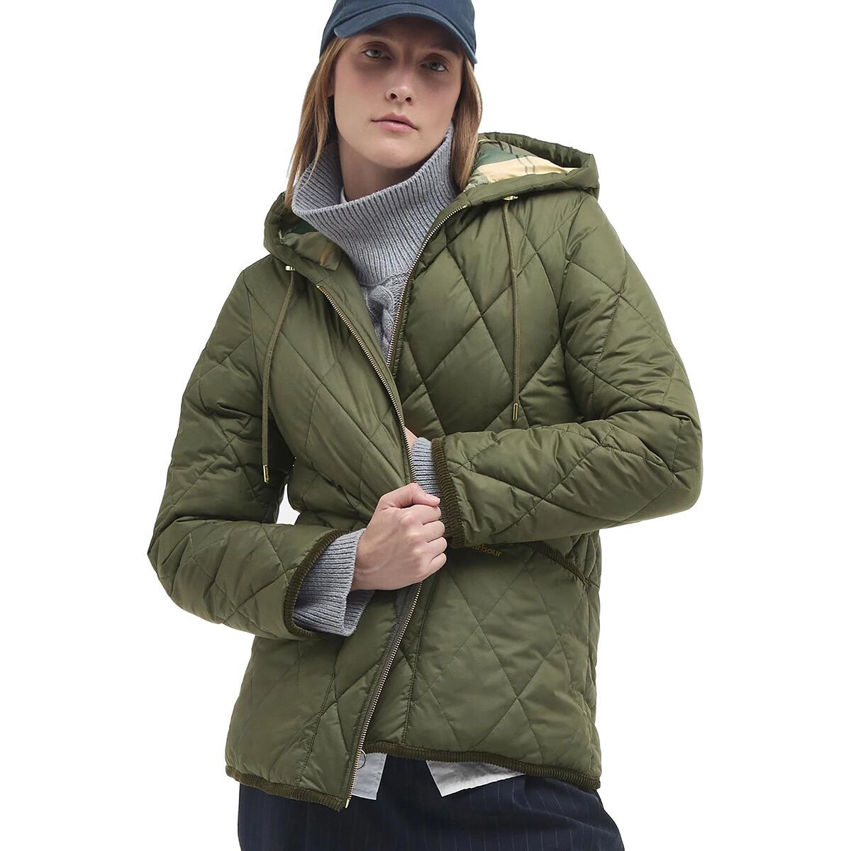 

Куртка Erin стеганая пуховик Barbour, мультиколор