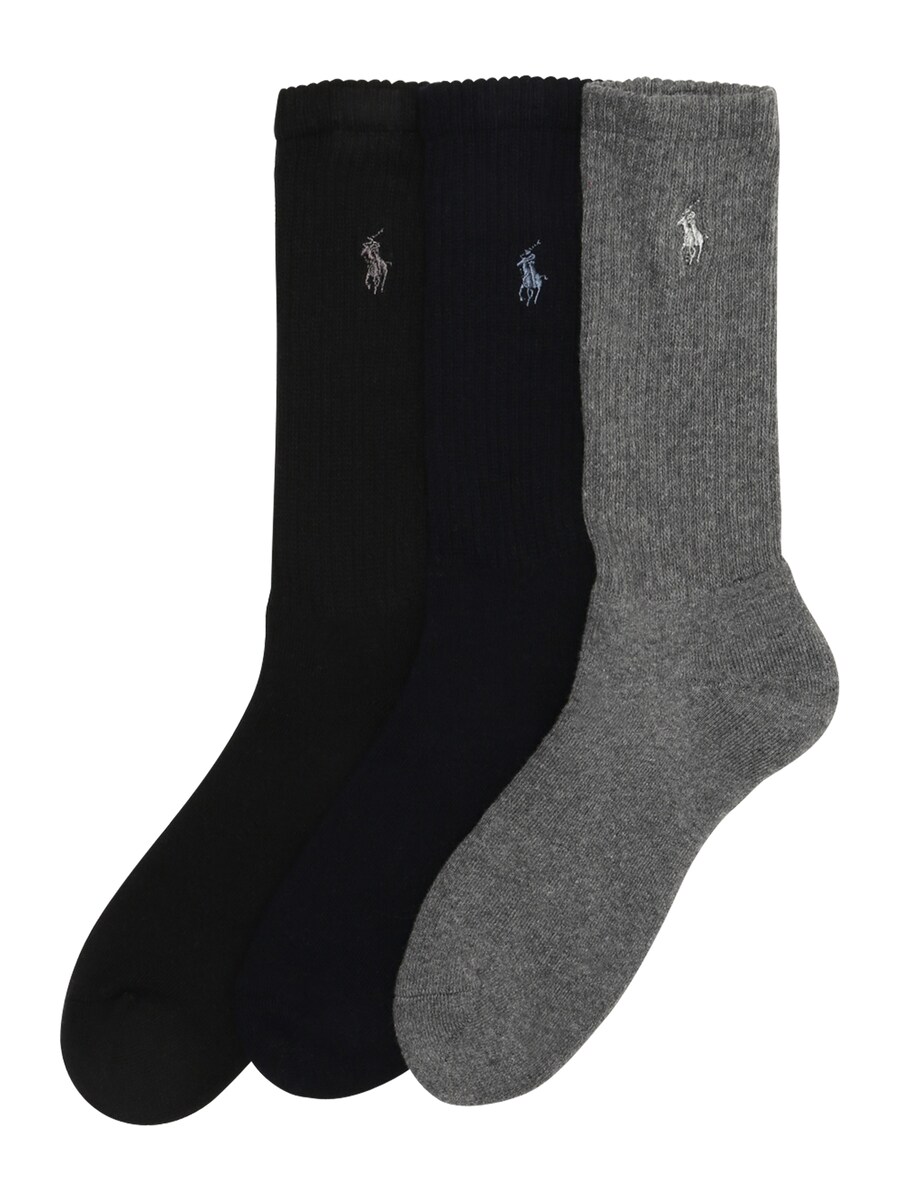 

Носки Polo Ralph Lauren CREW W/PP-CREW-3 PACK, разноцветный