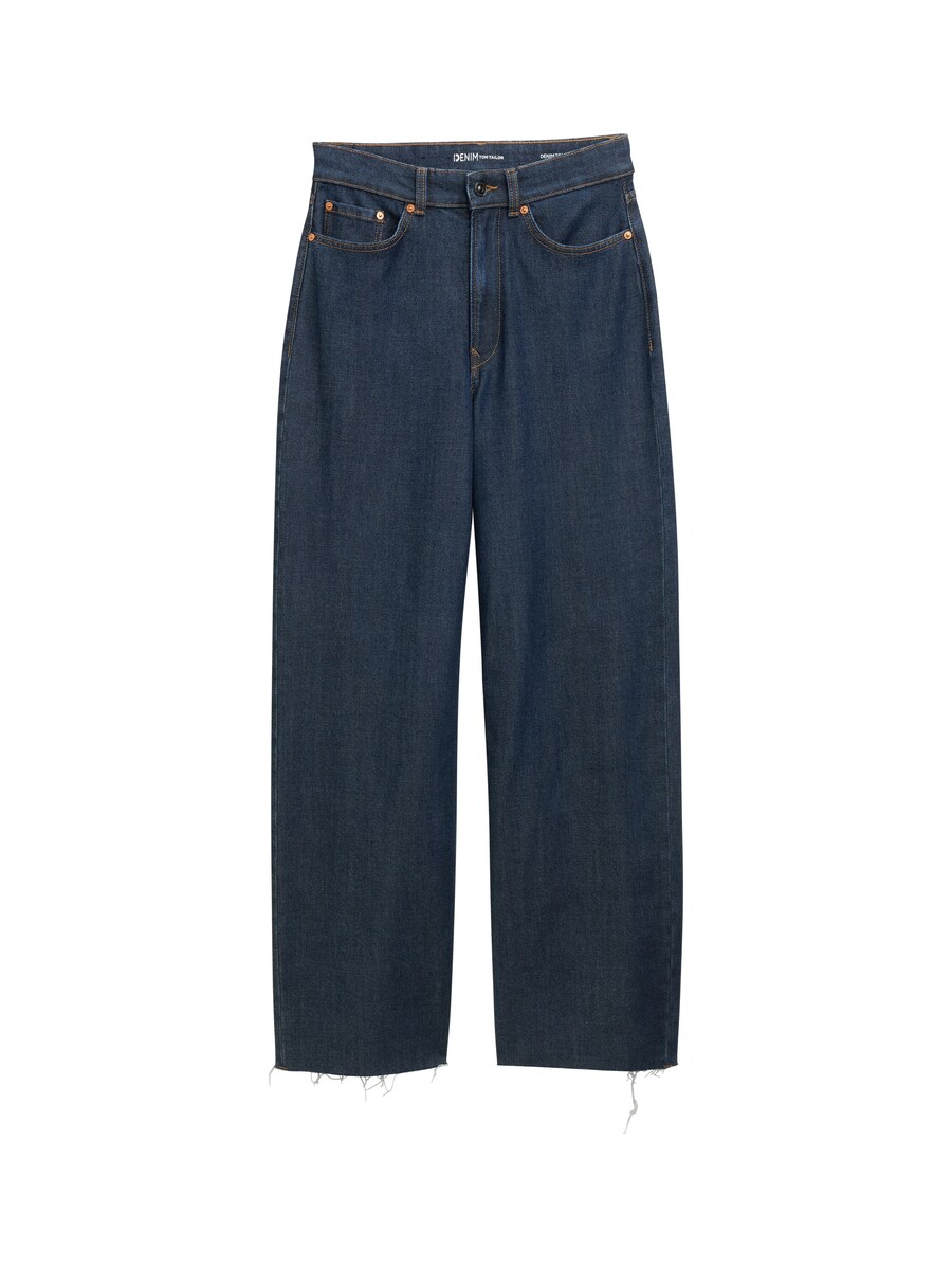 

Джинсы с широкими штанинами TOM TAILOR DENIM, синий деним