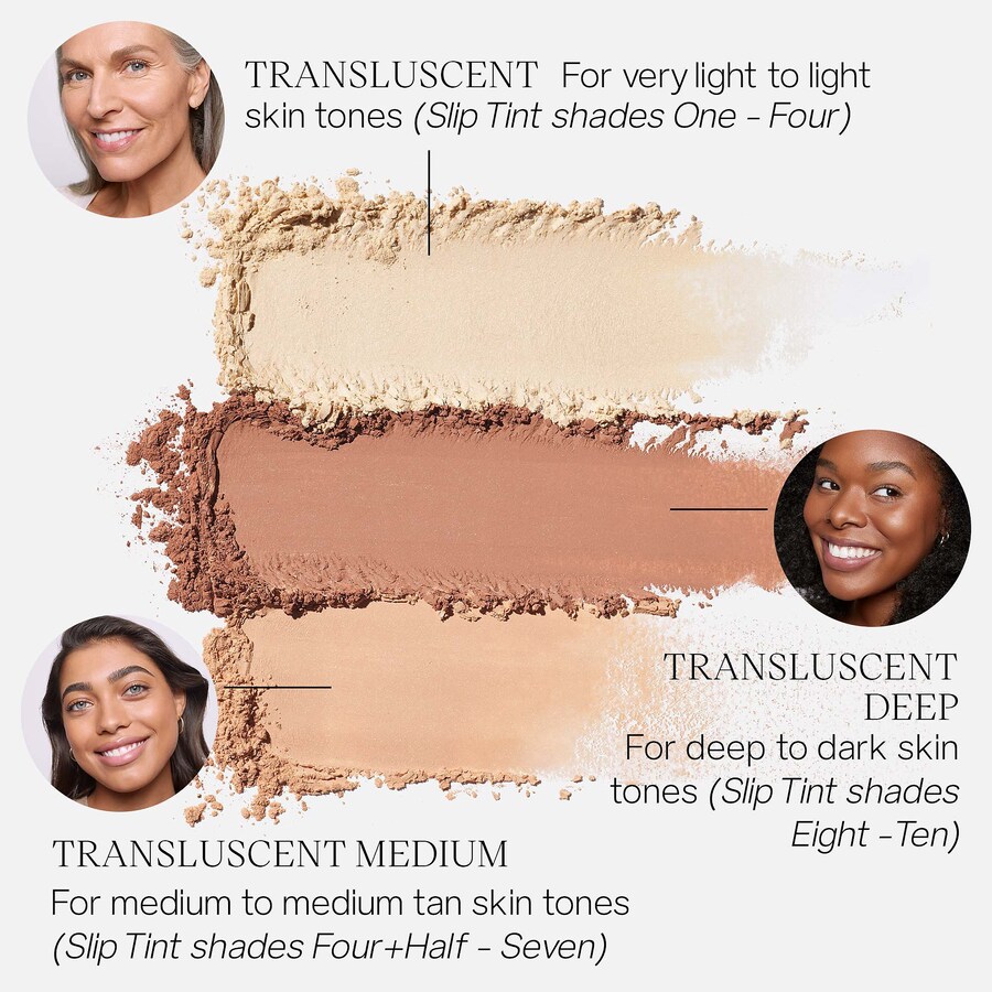 Рассыпчатая фиксирующая пудра Airset Radiant and Weightless без талька Saie, 0.14 oz/4 g, Translucent — фото 3