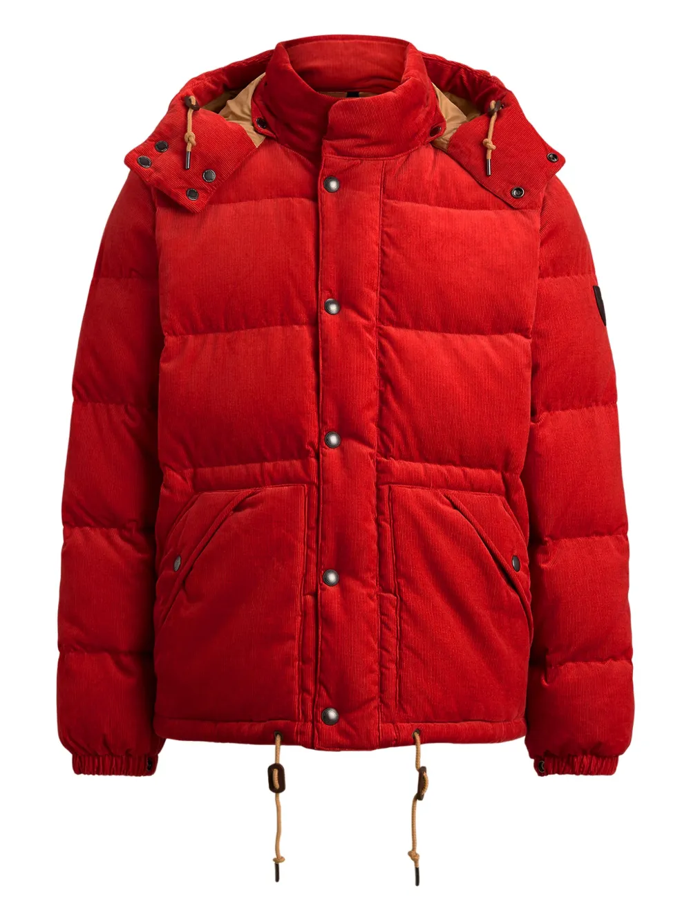 

Вельветовый пуховик POLO RALPH LAUREN, красный