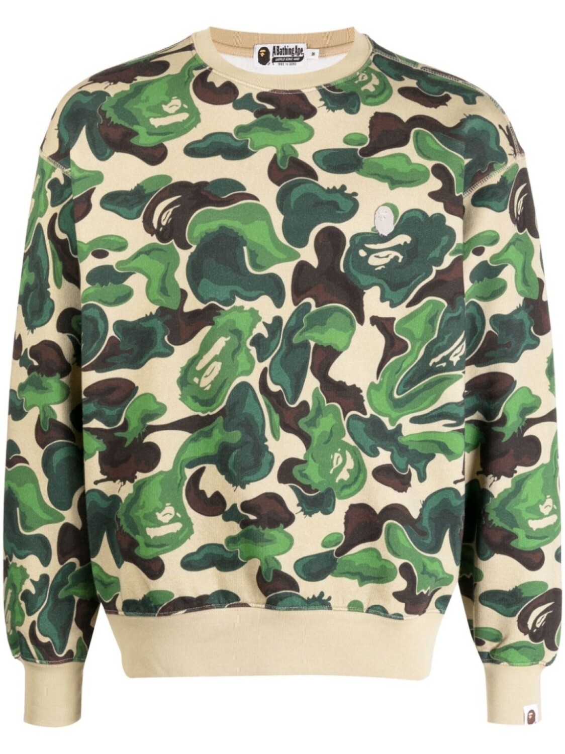 

Толстовка с принтом Art Camo A BATHING APE, зеленый, Серый, Толстовка с принтом Art Camo A BATHING APE, зеленый