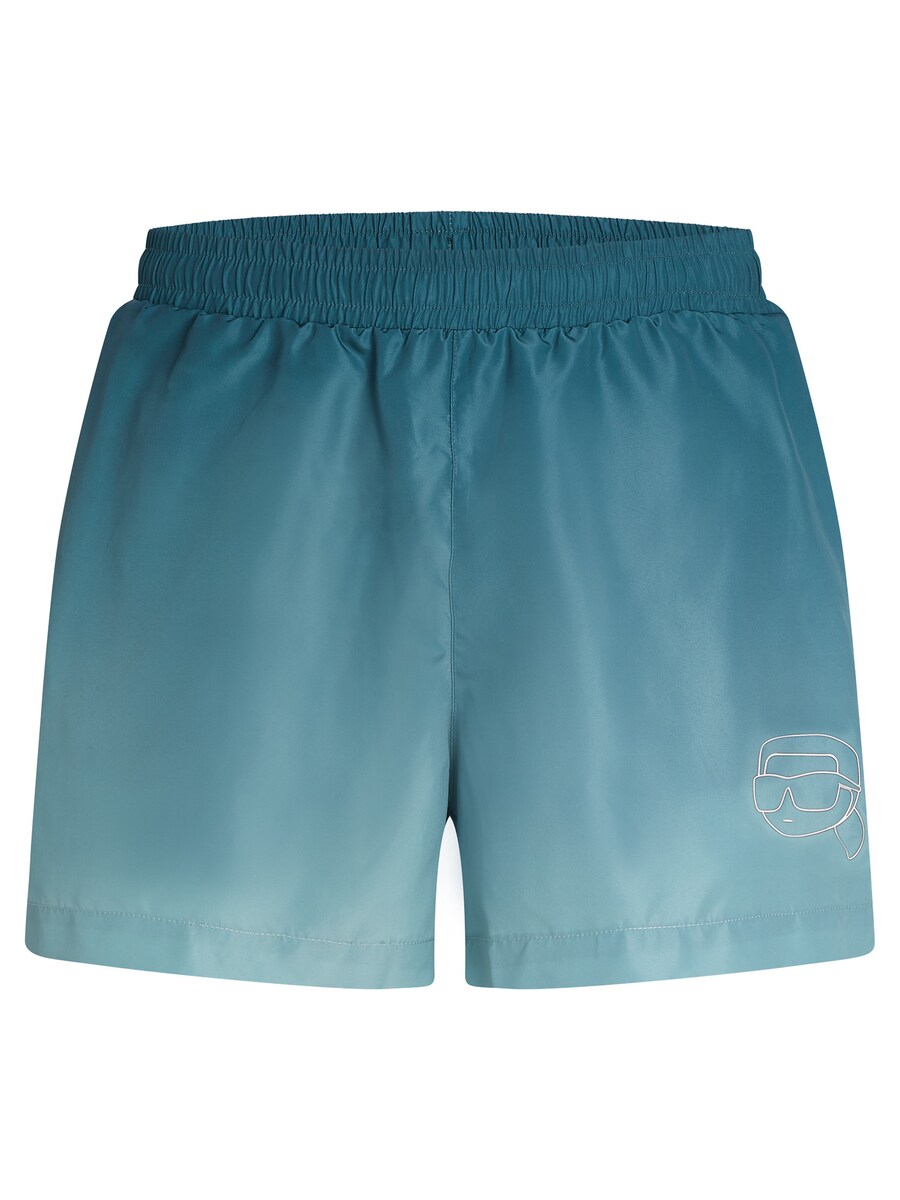 

Шорты Karl Lagerfeld, цвет Cyan blue/Light blue
